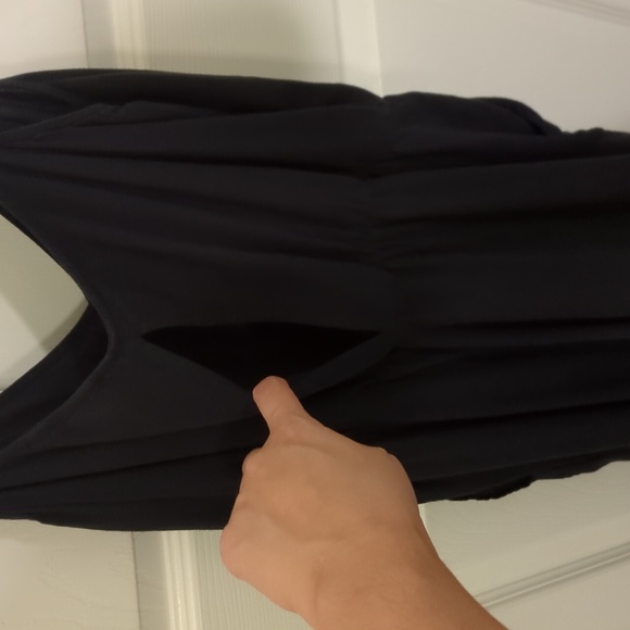 H&M Black jumpsuit pants romper large size 12 - Picture 7 of 7